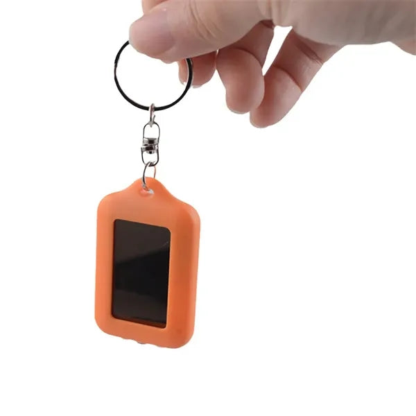 Solar Energy Power Mini Led Keychain
