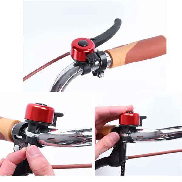 Aluminum Bike Ring Bells Loud Crisp Clear Bicycle Handlebars