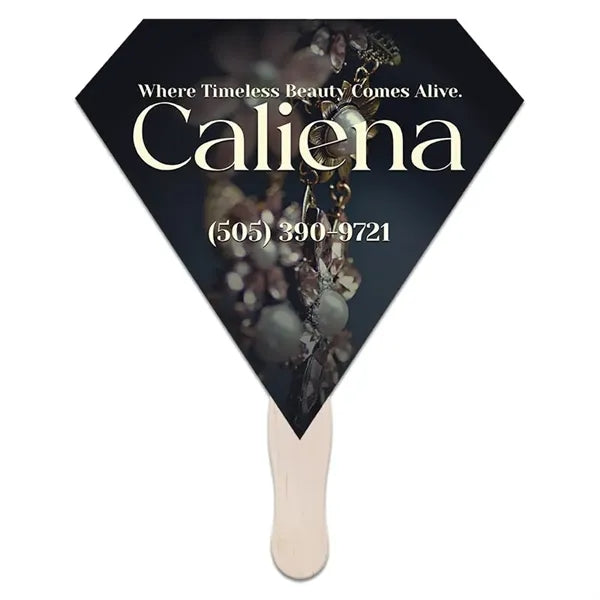 Gem Diamond Hand Fans