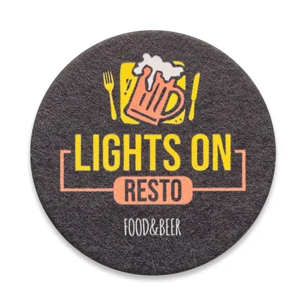 Pulpboard Coasters - 3.5" Round