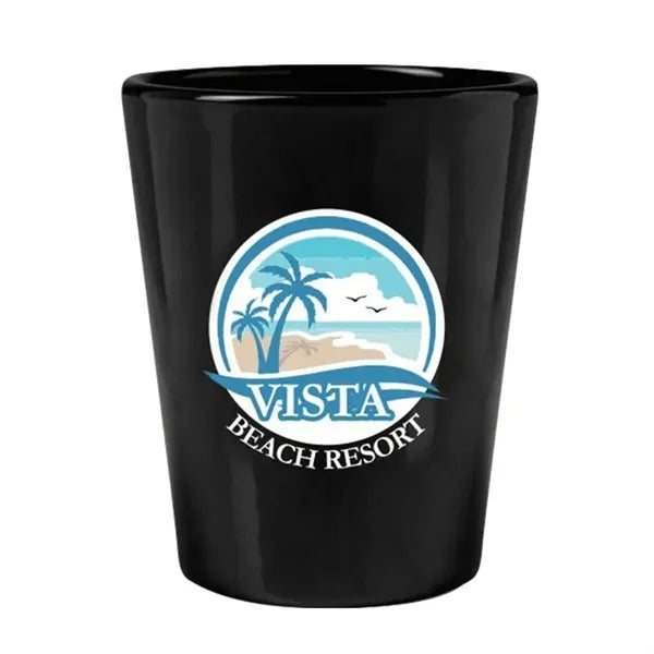 Personalized Black Shot Glasses- 1.75 Oz.