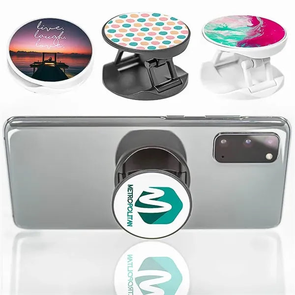 Full Color Pop Up Foldable Phone Holder - No Setup Fee