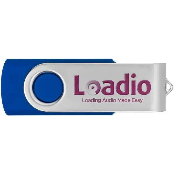 Custom Rotate Swivel USB Flash Drives