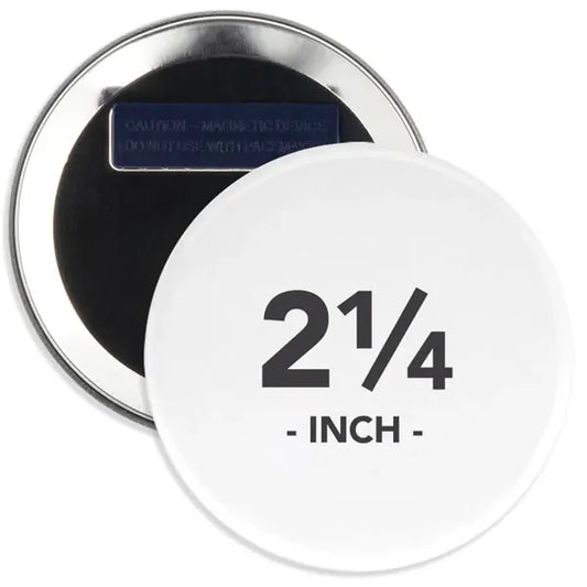 2.25 Inch Round Wearable Clothing Magnet Buttons