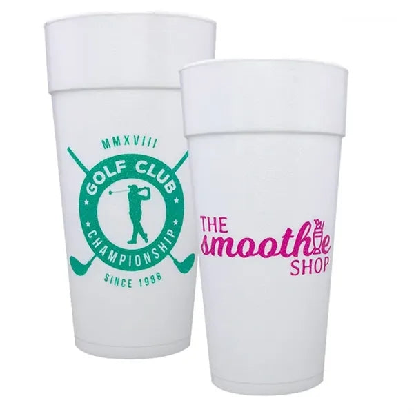Custom 24 Oz. Foam Cups