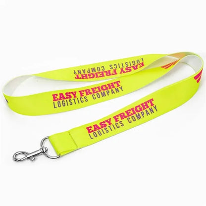 Fluorescent Neon Full Color Lanyards
