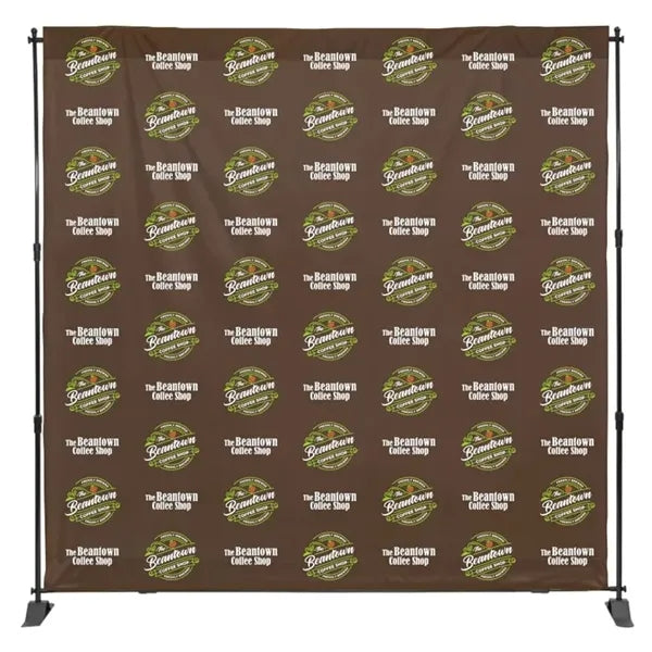 8ft X 8ft Step & Repeat Fabric Banner