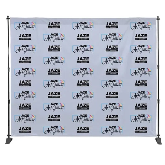 8ft X 10ft Step & Repeat Fabric Banner