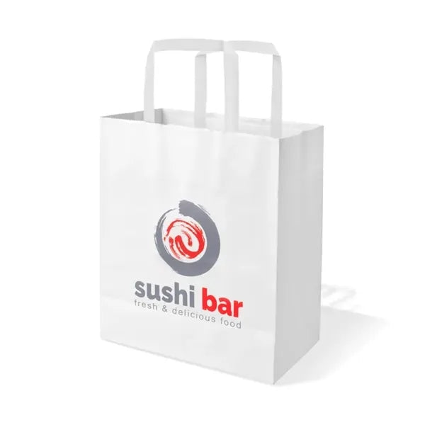 8 X 10 Inch Custom Paper Shopping Bag With Handles