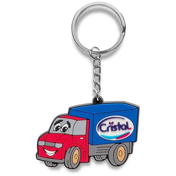 Custom Shaped PVC Keychains