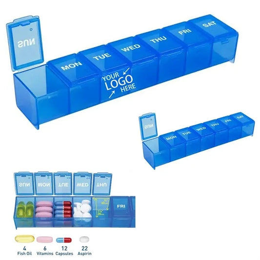 Weekly (7-Day) Pill Organizer