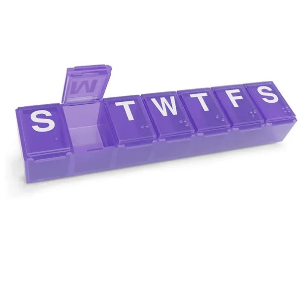 Weekly (7-Day) Pill Organizer
