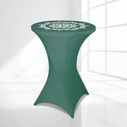 3FT Stretch Spandex Round Cocktail Table Cover