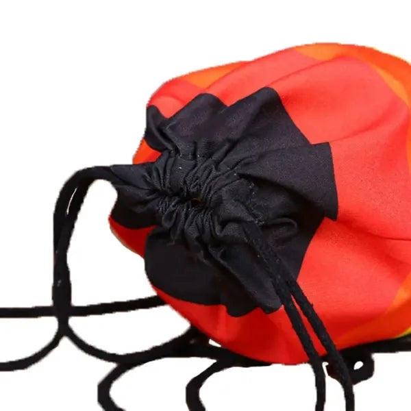 Polyester Rainbow Drawstring Backpack 12 " L x 15" H