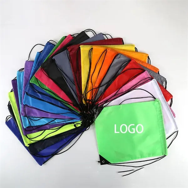 Polyester Drawstring Backpack 14 " L x 18" H