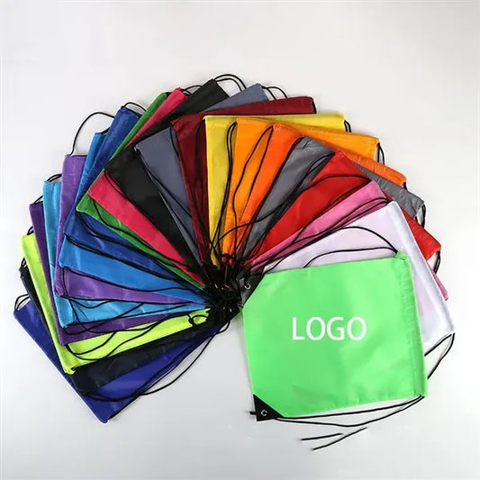 Polyester Drawstring Backpack 14 " L x 18" H