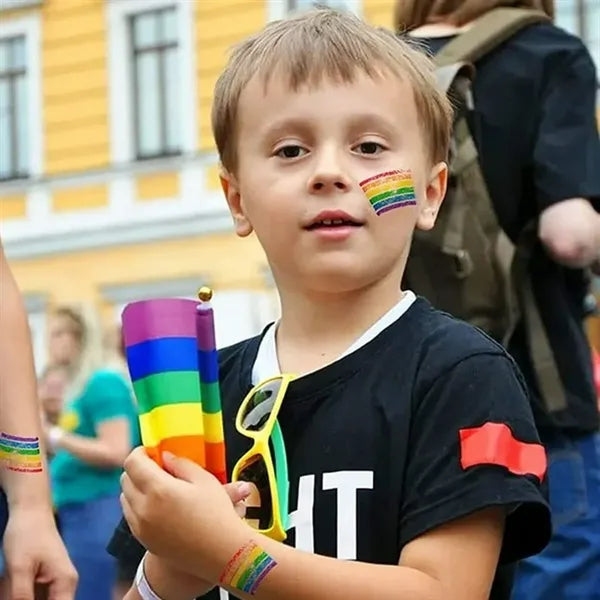 Rainbow Face Body Pa