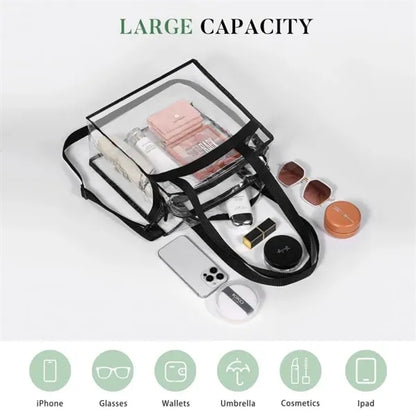 Clear Tote Bag Stadium Approved