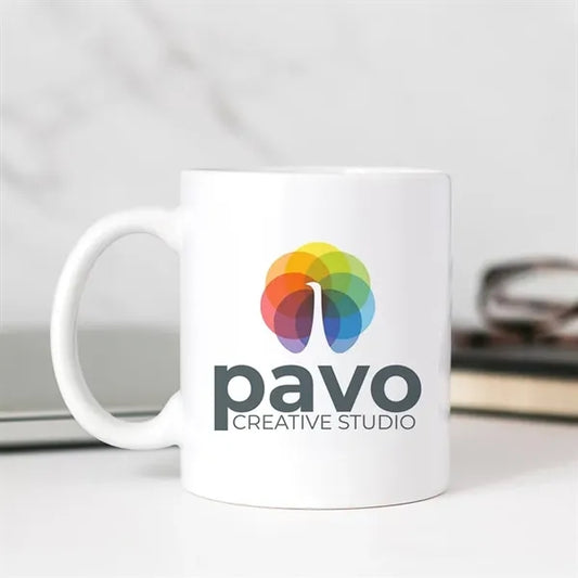 Custom Full Color Printing 11oz White Mugs