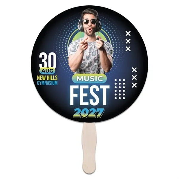 Circle Hand Fans