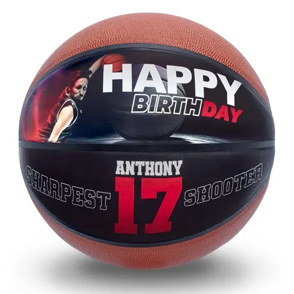 Custom Photo Basketball