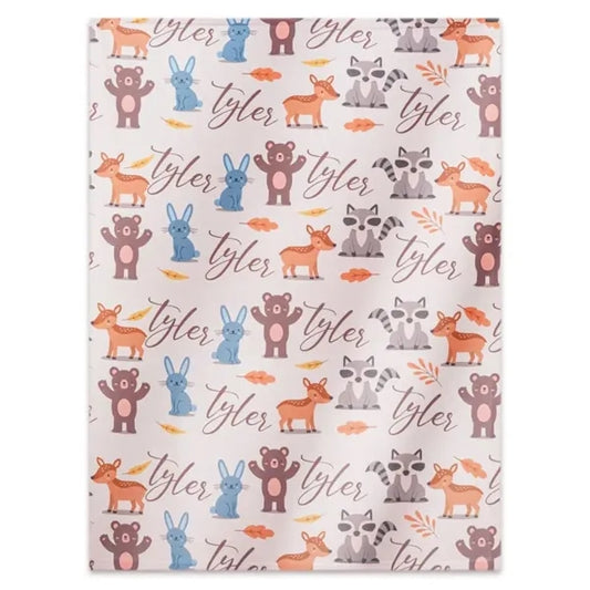 Custom Personalized Swaddle Blanket