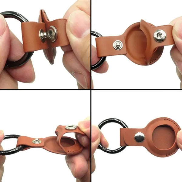 Protective Leather Case for Apple Air Tag