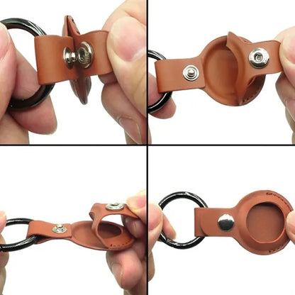 Protective Leather Case for Apple Air Tag