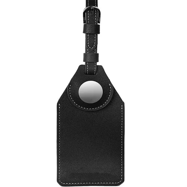Luggage Tag with Airtag Holder