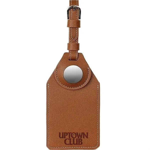 Luggage Tag with Airtag Holder