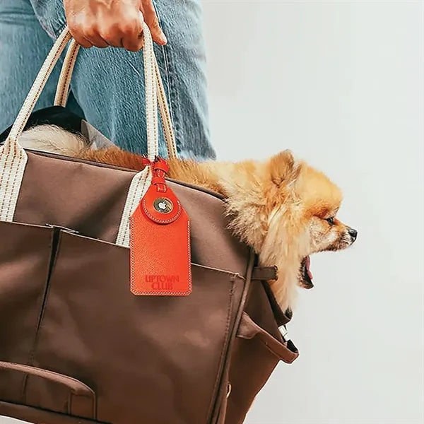 Luggage Tag with Airtag Holder