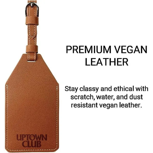 Luggage Tag with Airtag Holder