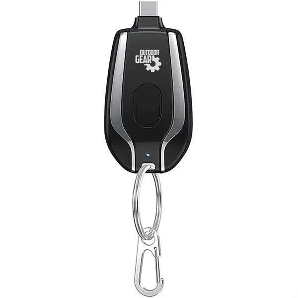 1500mAh Power Bank with Keychain for iPhone