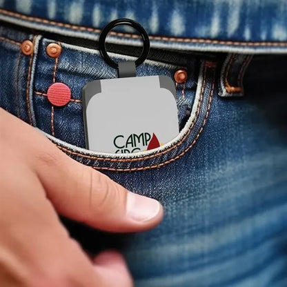 2000mAh Keychain Power Bank with Flashlight