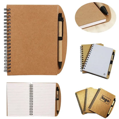 A5 Coil Journal Notebook With Pen