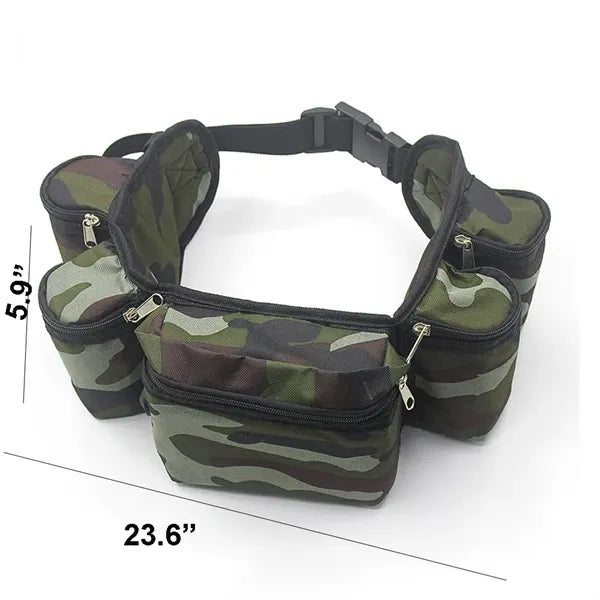 6-Pack Waist Camouflage Beer Belt Bag
