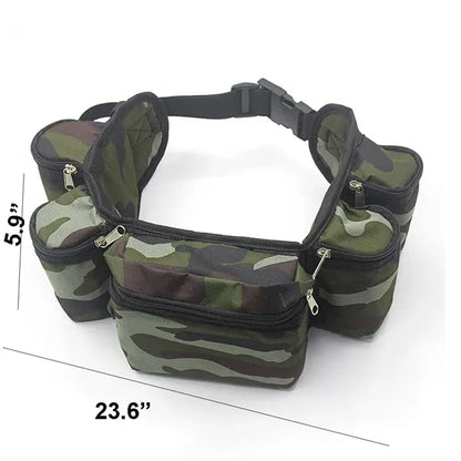 6-Pack Waist Camouflage Beer Belt Bag