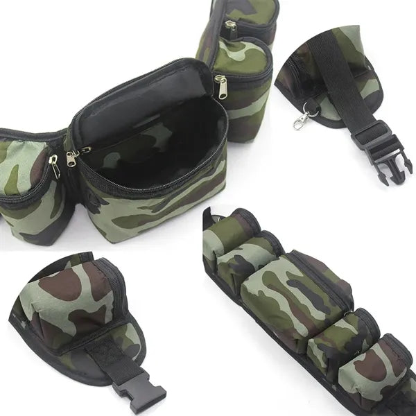 6-Pack Waist Camouflage Beer Belt Bag