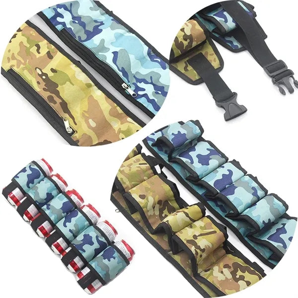 6-Pack Adjustable Waist Beer Belt Bag