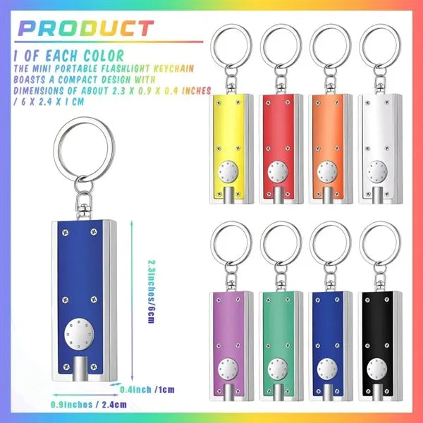LED Flashlight Keychain