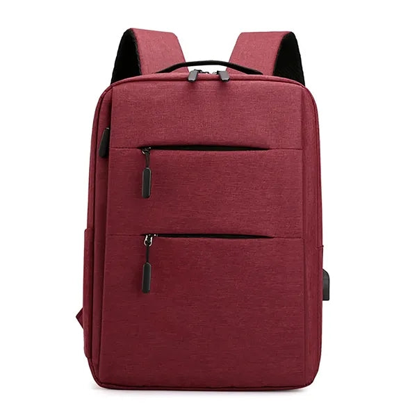 Unisex 15.6" Business Travel Laptop Backpack with USB Port