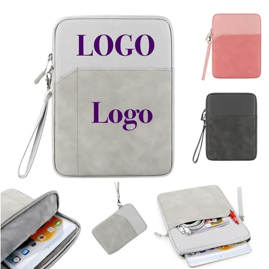 9.7-11" Shockproof Polyester Tablet Sleeve Bag With Handle