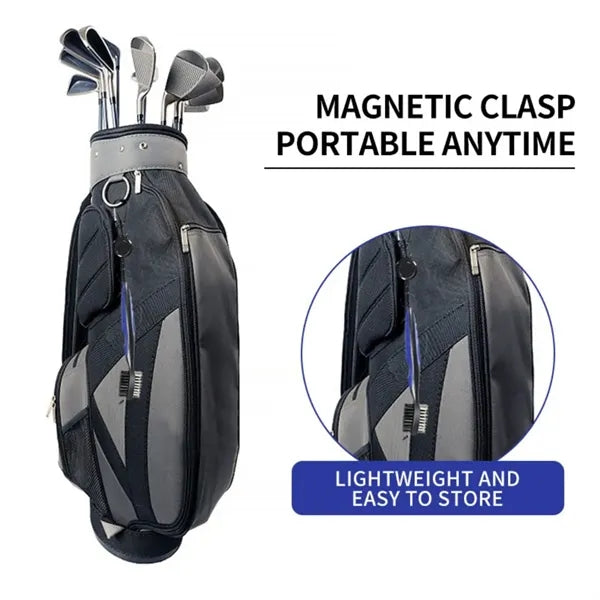 Golf Club Brush and Groove Cleaner with Carabiner