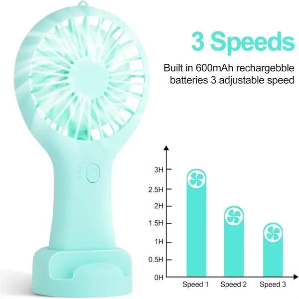 Portable Rechargeable Mini Handheld Fan