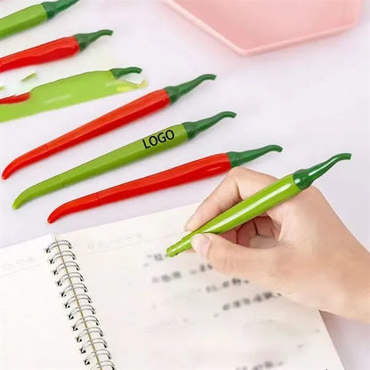 Creative Chili Shaped Ballpoint Pen For Promotion