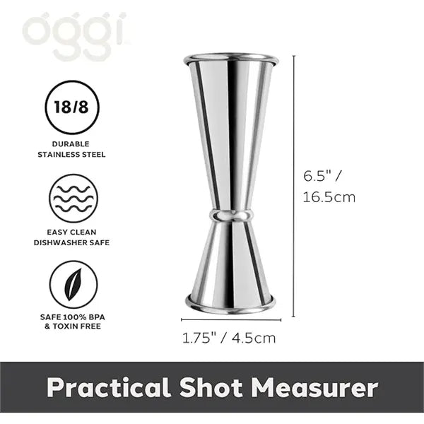Double Cocktail Jigger for Bartending