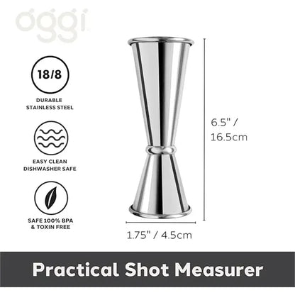 Double Cocktail Jigger for Bartending