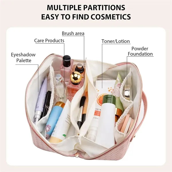 Large Capacity Travel Cosmetic Bag