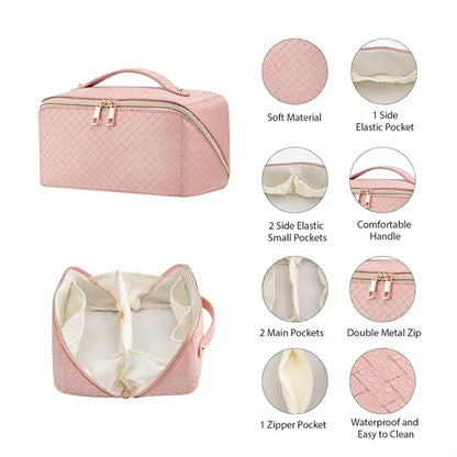 Large Capacity Travel Cosmetic Bag