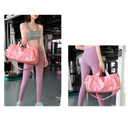 Large Gym Bag with Shoe Compartment